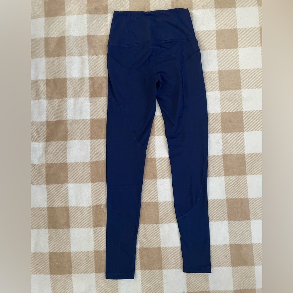 VSX SPORT Victoria's Secret Dark Blue High Waisted Athletic Leggings size XS